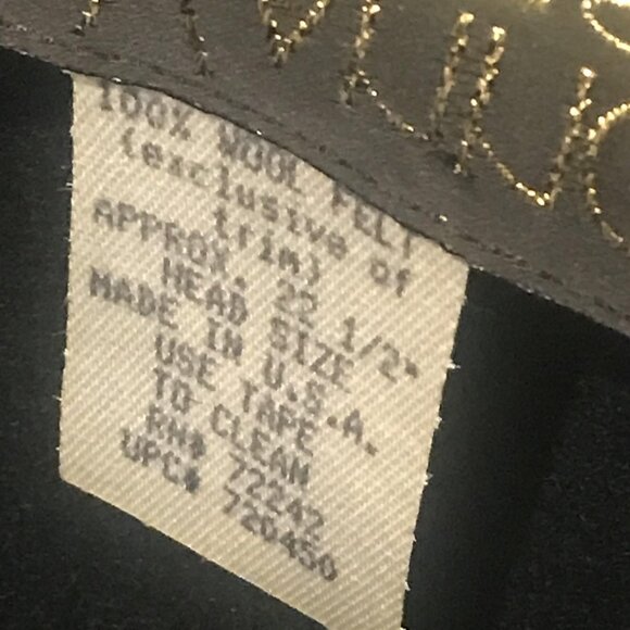 Vintage Donna Vinci Couture Hat Womens Fur Pill Box Feather Sequin Art Deco - Picture 10 of 10